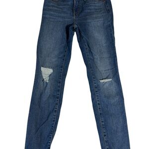 Madewell Womens Size 28 9’’ mid rise skinny jeans